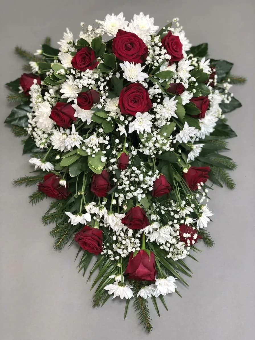 Sēru vainags 02 — Sēru Floristika, LZ Flowers Rēzekne