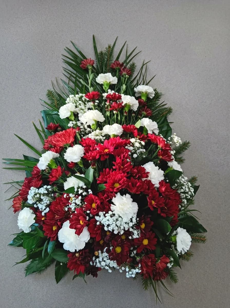 Sēru vainags 09 — Sēru Floristika, LZ Flowers Rēzekne