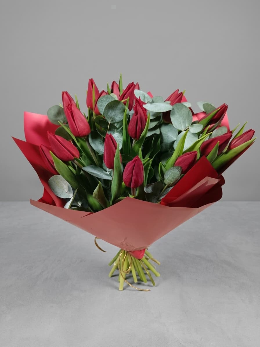 Velvet Romance tulip — Pušķi, LZ Flowers Rēzekne