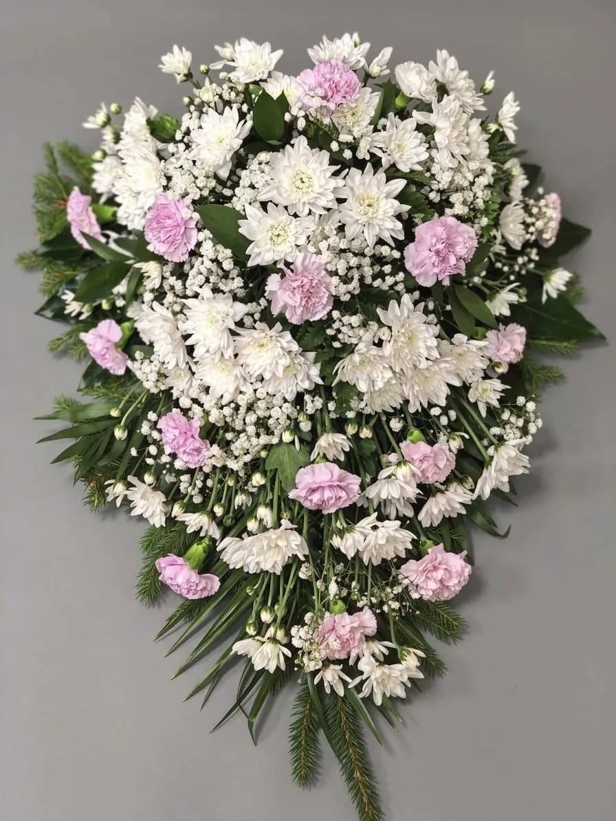 Sēru vainags 04 — Sēru Floristika, LZ Flowers Rēzekne