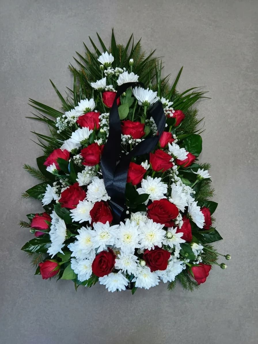 Sēru vainags 10 — Sēru Floristika, LZ Flowers Rēzekne