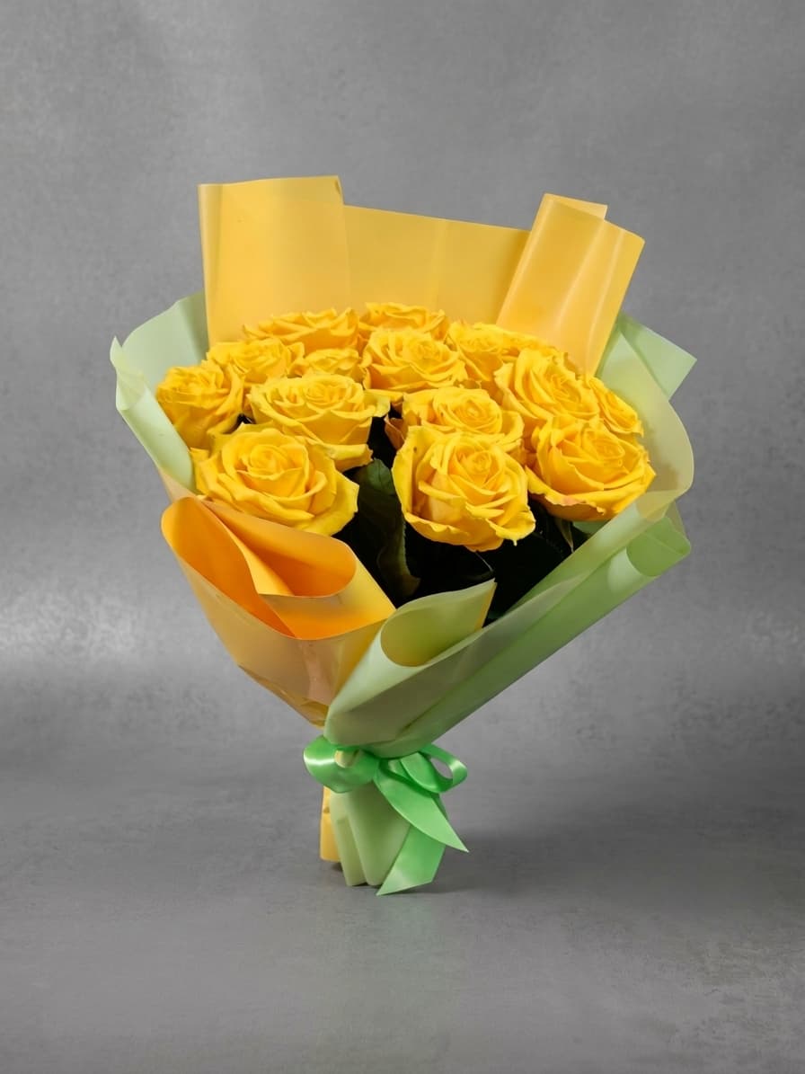 Sunny Elegance — Pušķi, LZ Flowers Rēzekne