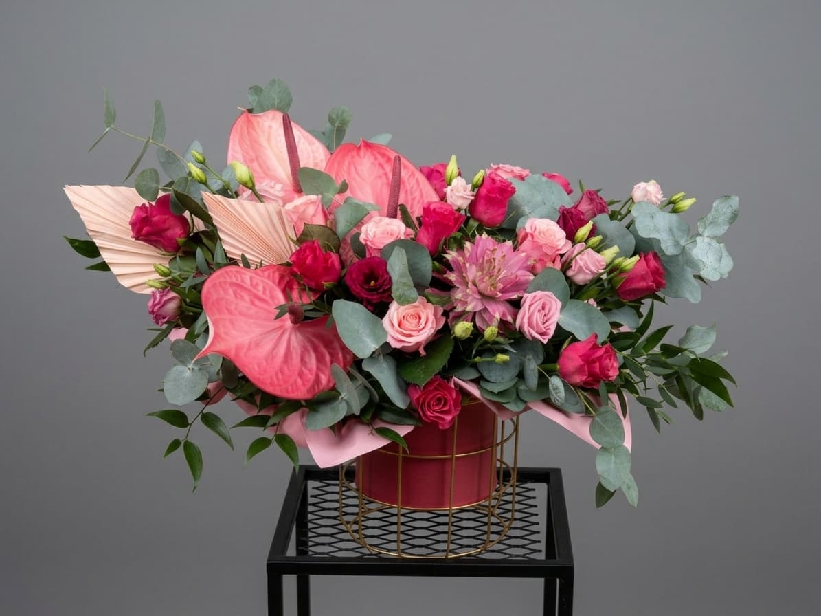 Pink Elegance — Kastes, LZ Flowers Rēzekne